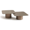 Michael Amini Canberra Short Cocktail Table - Light Ash