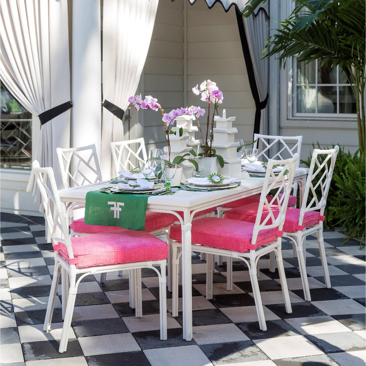 Woodbridge Furniture Carlyle Outdoor Dining Table