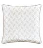 Eastern Accents Tilda Metallic Pearly White Decorative Pillow