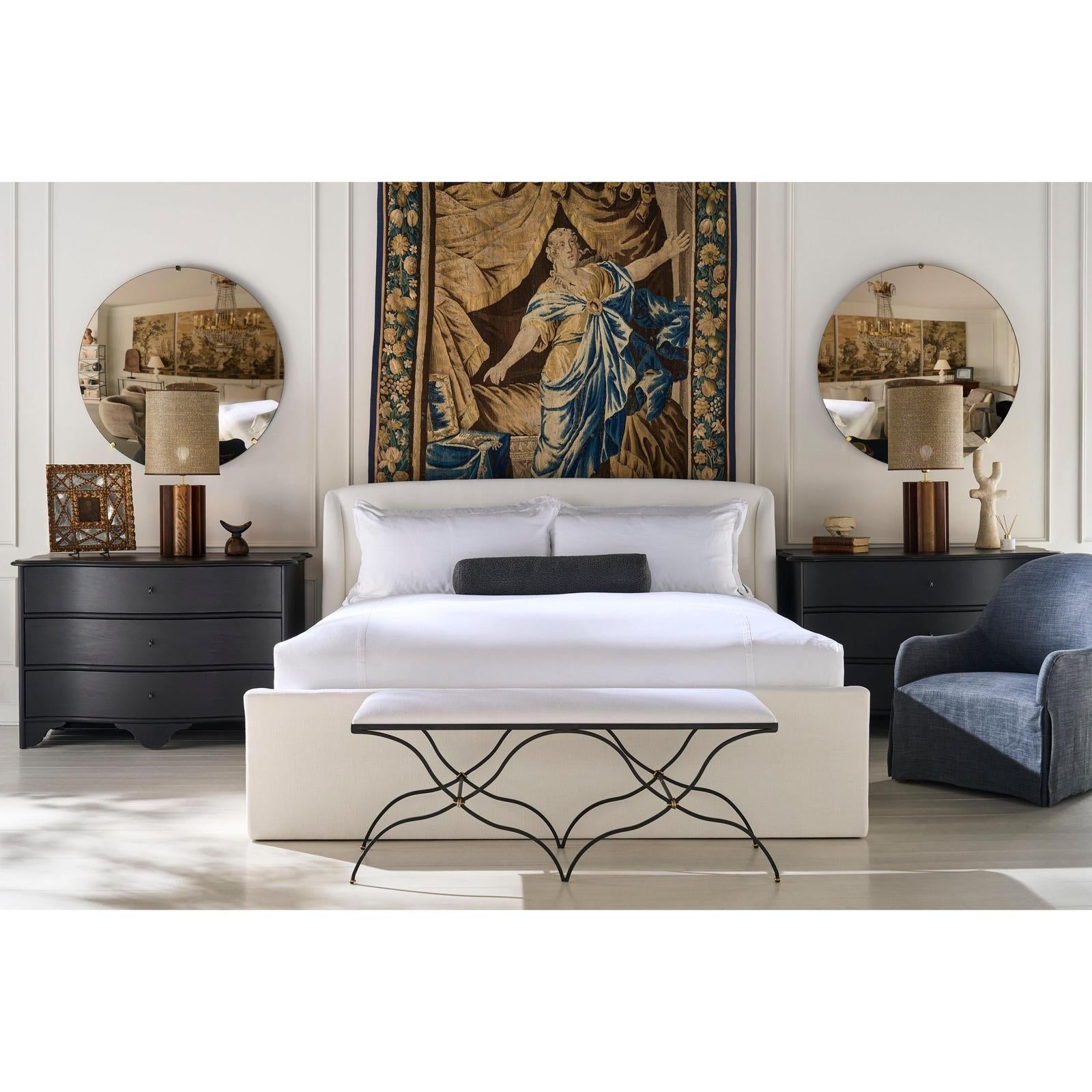 Century Furniture Tara Shaw Saint Germain King Sleigh Bed