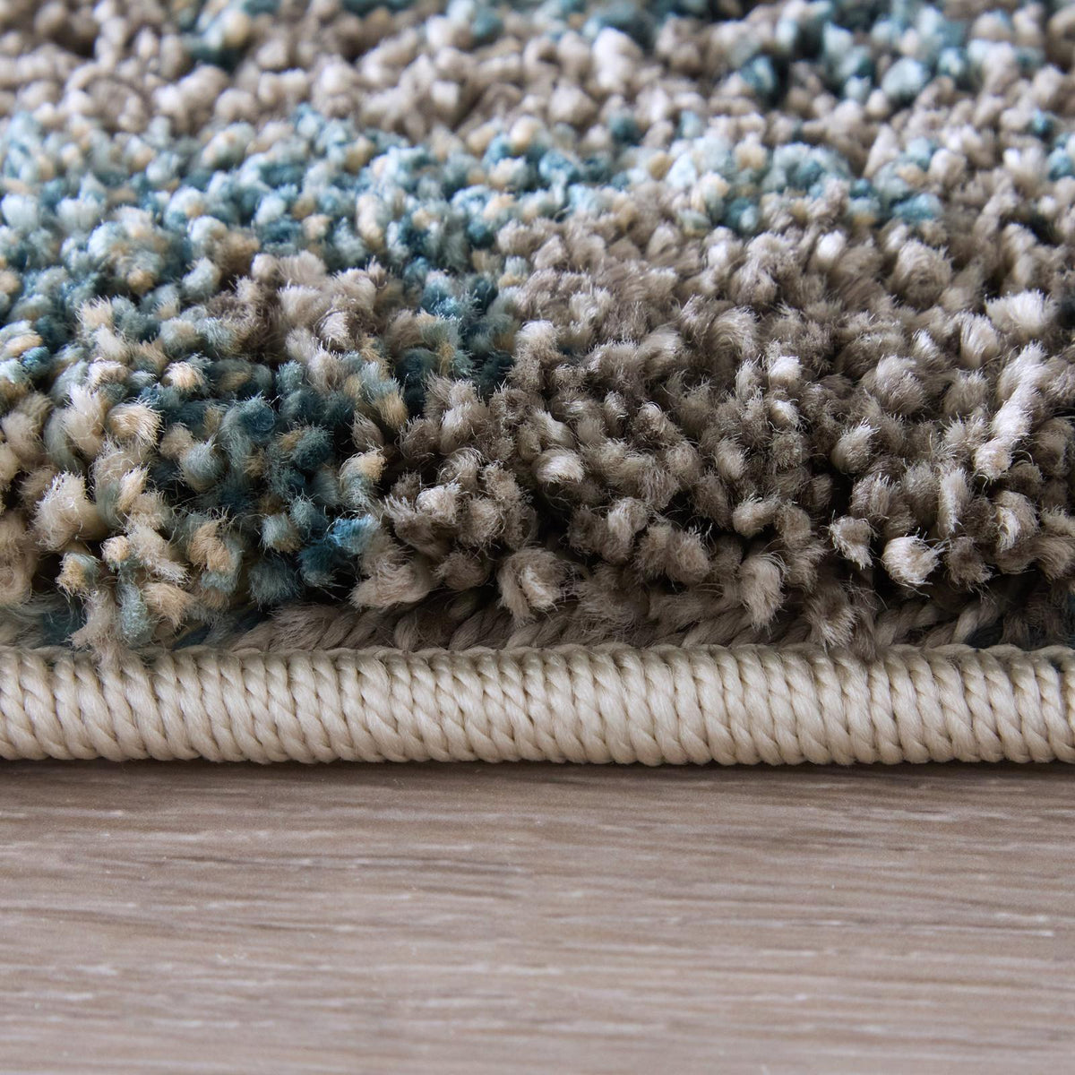 Feizy Richmond 39R6F Modern Abstract Rug in Gray/White/Blue