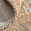 Feizy Everley 8644F Modern Abstract in Tan/Blue