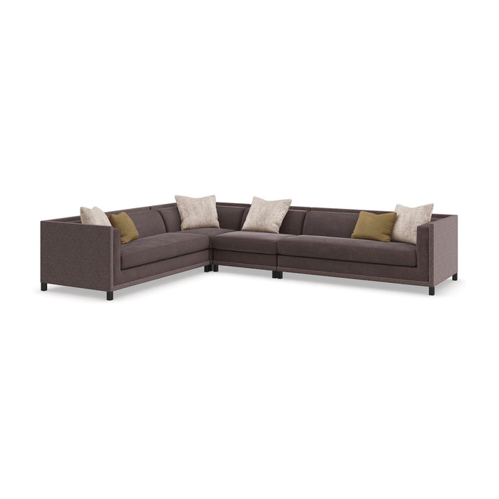 Caracole Upholstery Tuxedo 4 PC Sectional