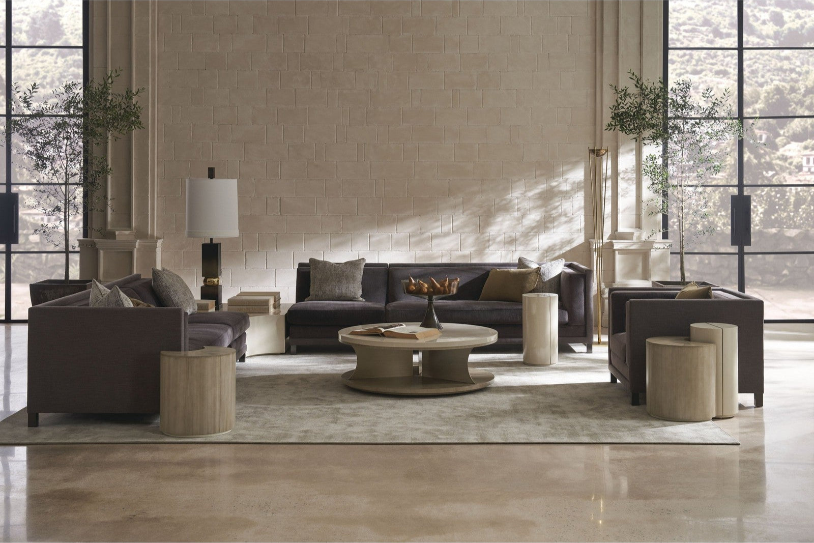 Caracole Upholstery Tuxedo 4 PC Sectional