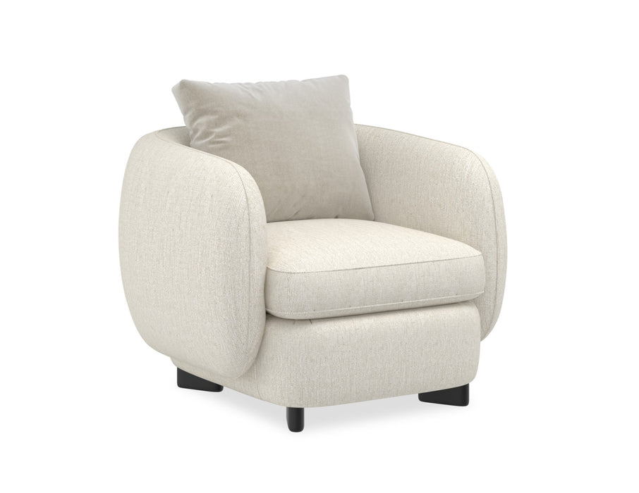 Caracole Upholstery Lumi Swivel Chair