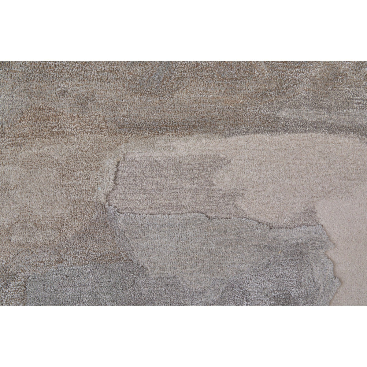 Feizy Anya 8921F Transitional Abstract Rug in Ivory/Gray