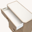 Michael Amini West Kensington Highboy Chest - Sea Salt Caramel