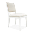 Michael Amini Palm Gate Side Chair - Cloud White - Set of 2