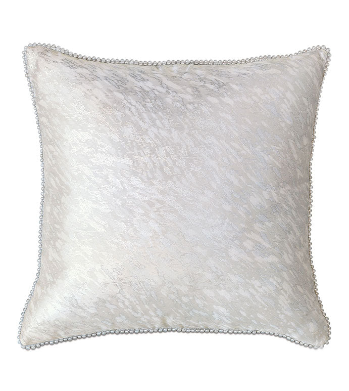 Eastern Accents Vionnet Platinum with Beaded Trim