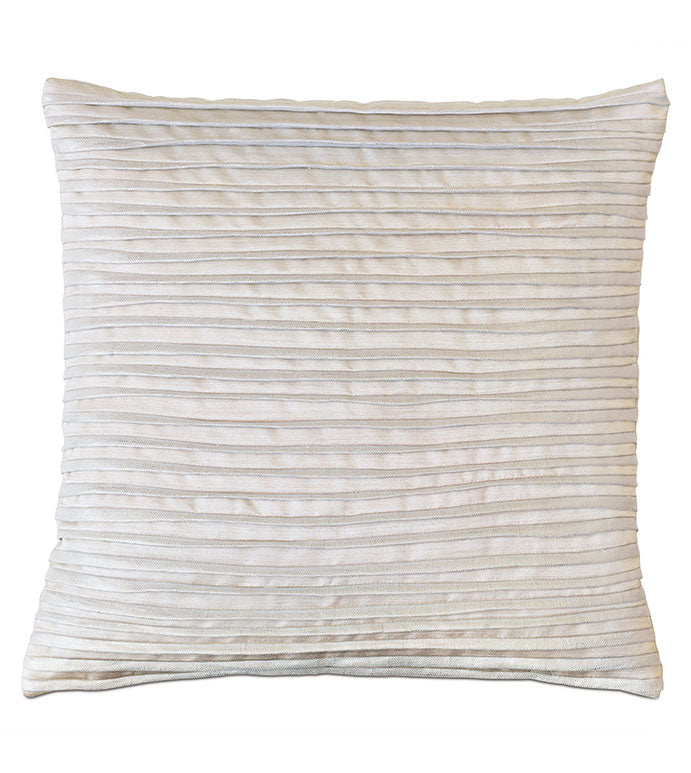 Eastern Accents Lucent Silver with Pleats