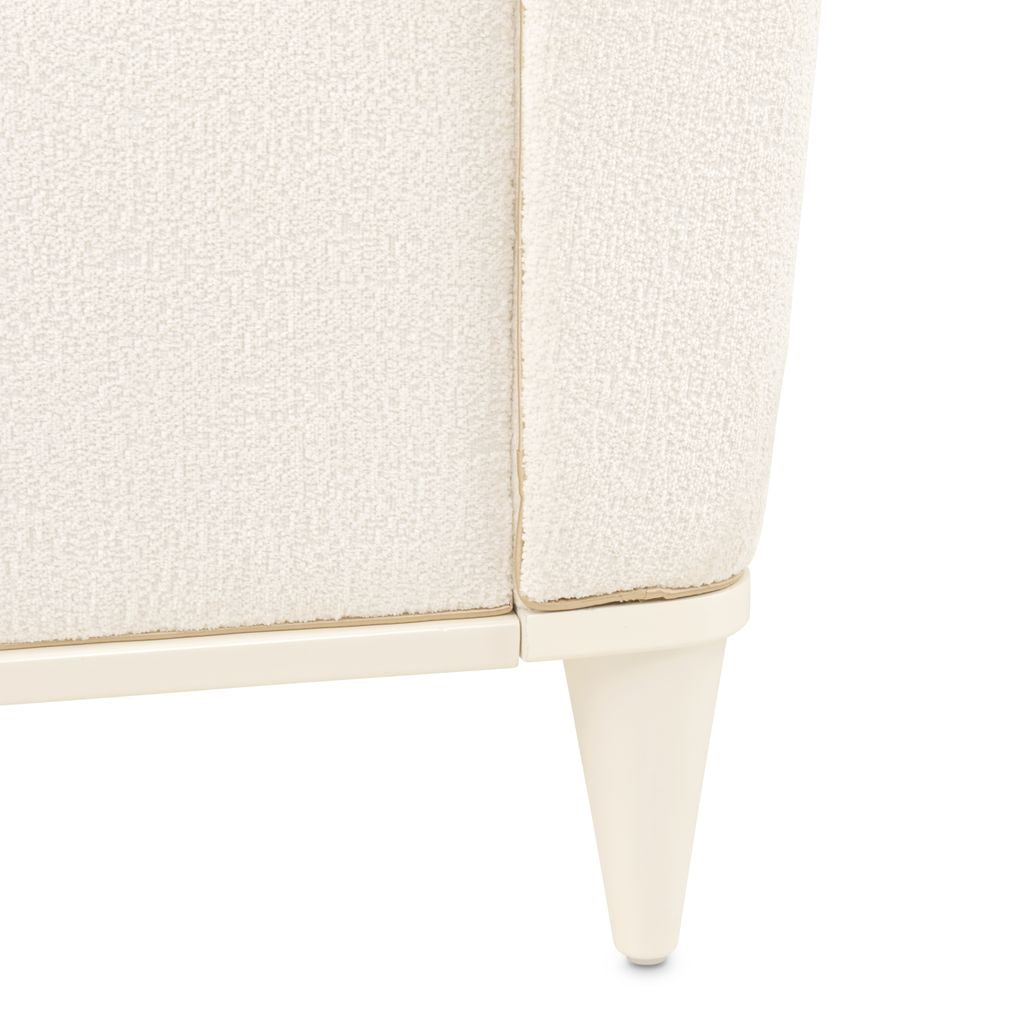 Michael Amini La Terrazza Panel Bed - Creamy Pearl