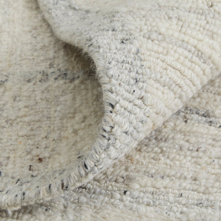 Feizy Navaro 8913F Modern Distressed Rug in Ivory/Gray/Blue
