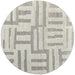 Feizy Ashby 8909F Transitional Geometric Rug in Gray/Ivory