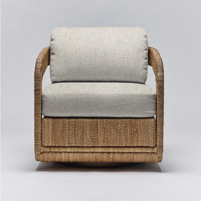 Interlude Harbour Lounge Chair Natural