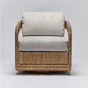 Interlude Harbour Lounge Chair Natural
