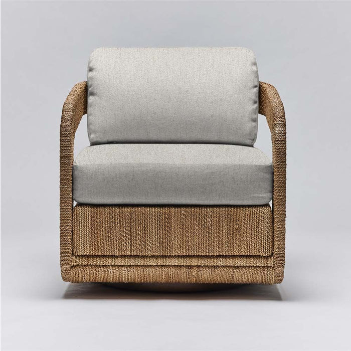 Interlude Harbour Lounge Chair Natural