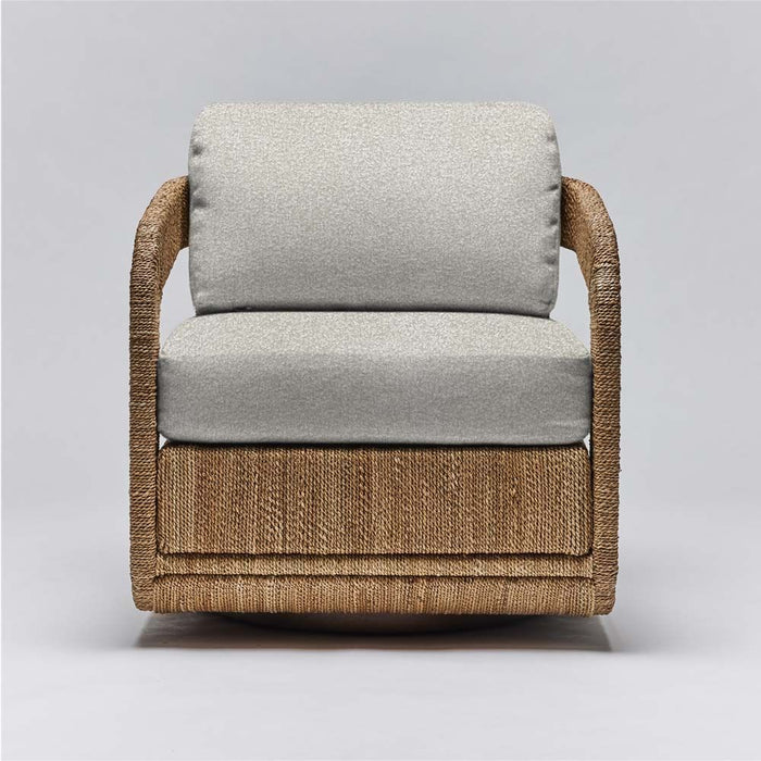 Interlude Harbour Lounge Chair Natural