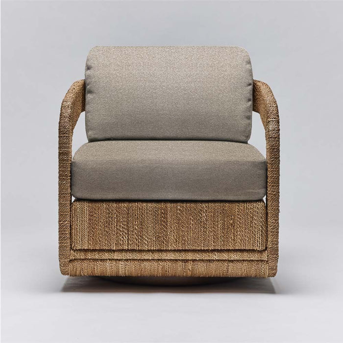 Interlude Harbour Lounge Chair Natural