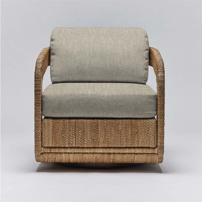 Interlude Harbour Lounge Chair Natural