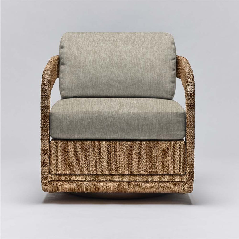 Interlude Harbour Lounge Chair Natural