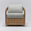 Interlude Harbour Lounge Chair Natural