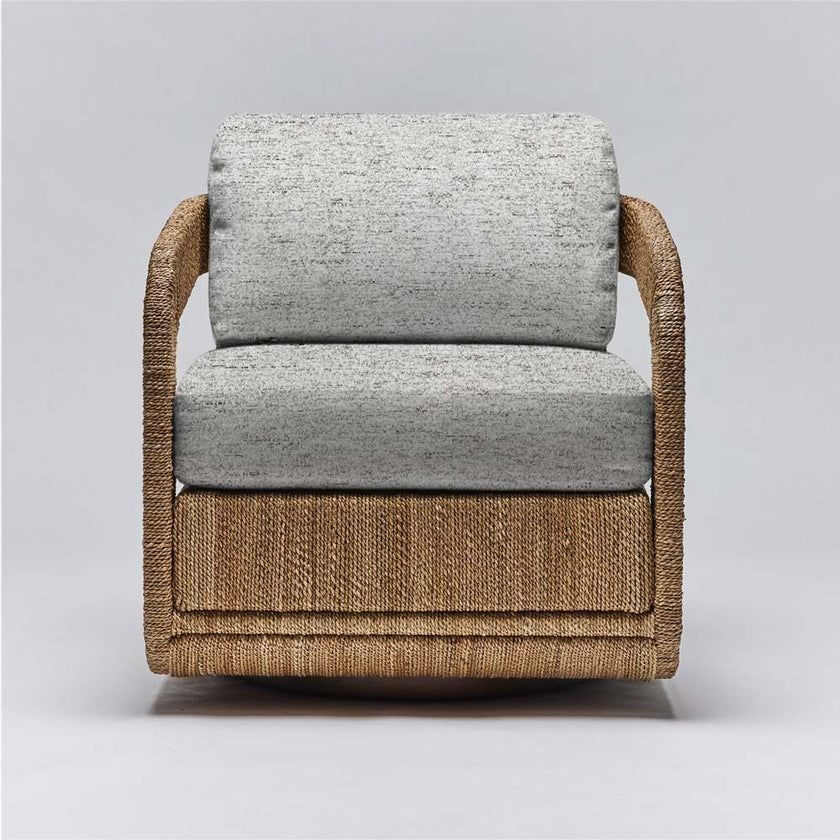 Interlude Harbour Lounge Chair Natural