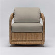 Interlude Harbour Lounge Chair Natural