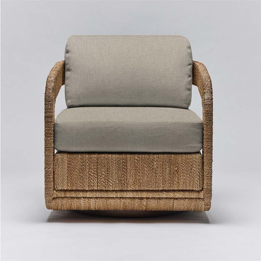 Interlude Harbour Lounge Chair Natural