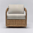 Interlude Harbour Lounge Chair Natural