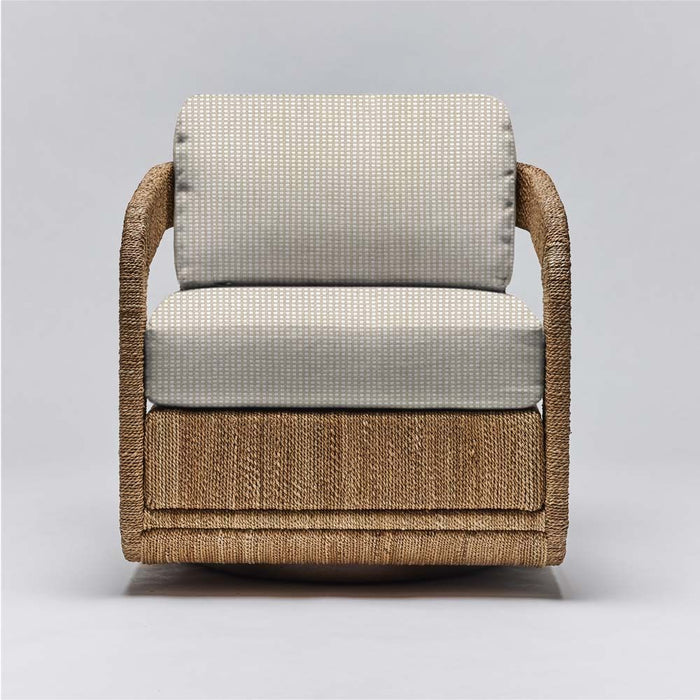 Interlude Harbour Lounge Chair Natural