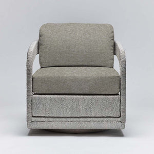 Interlude Harbour Lounge Chair Grey