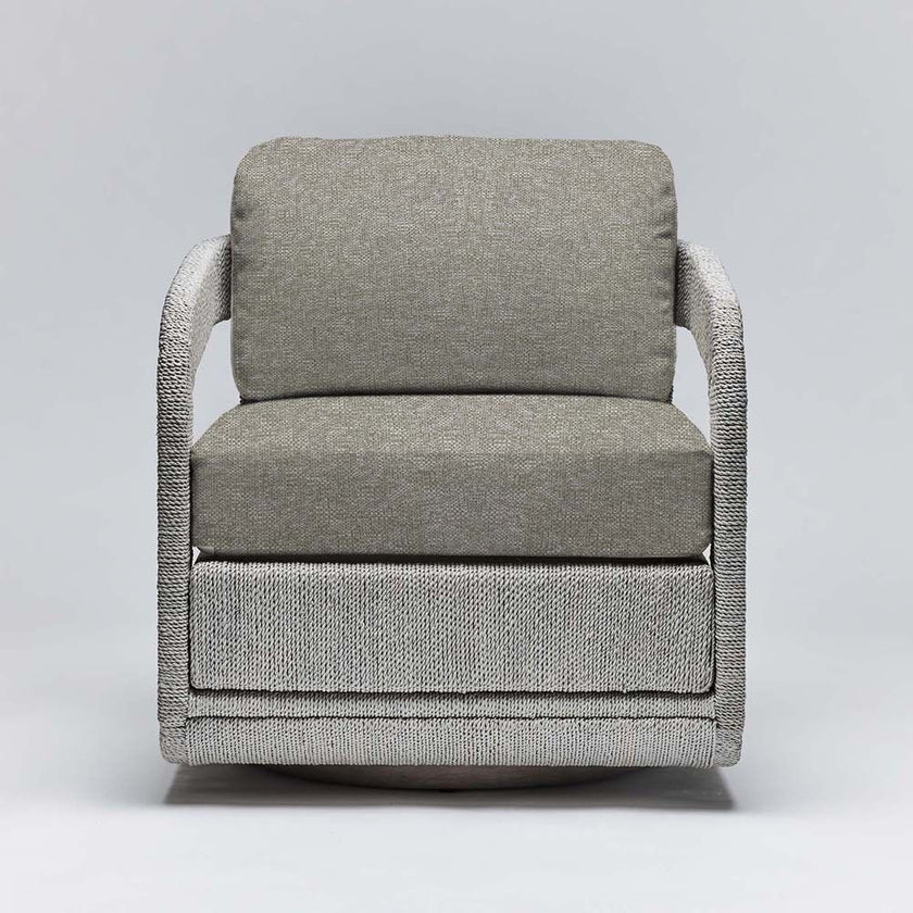 Interlude Harbour Lounge Chair Grey