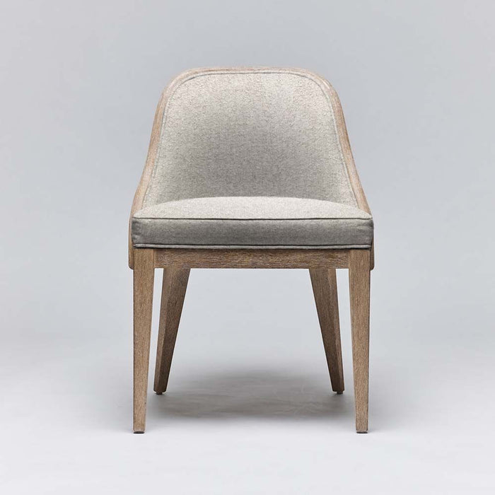 Interlude Siesta Dining Chair White Ceruse