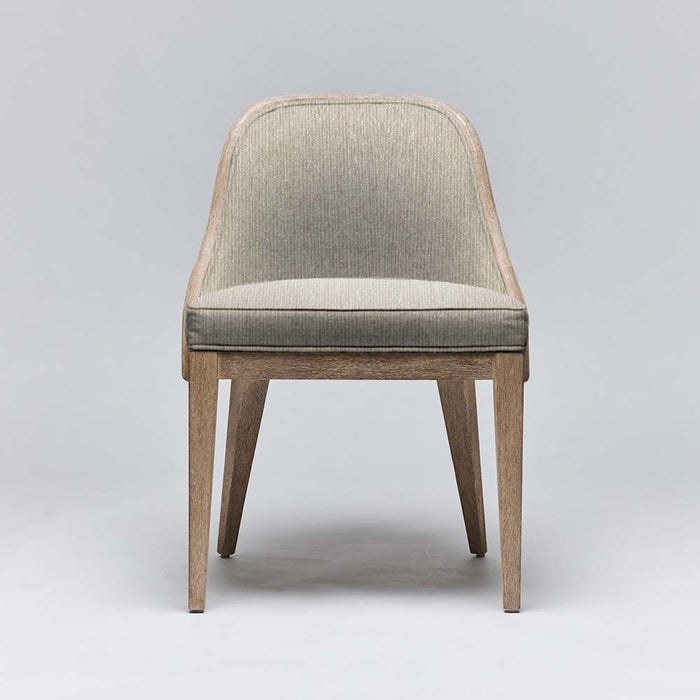 Interlude Siesta Dining Chair White Ceruse