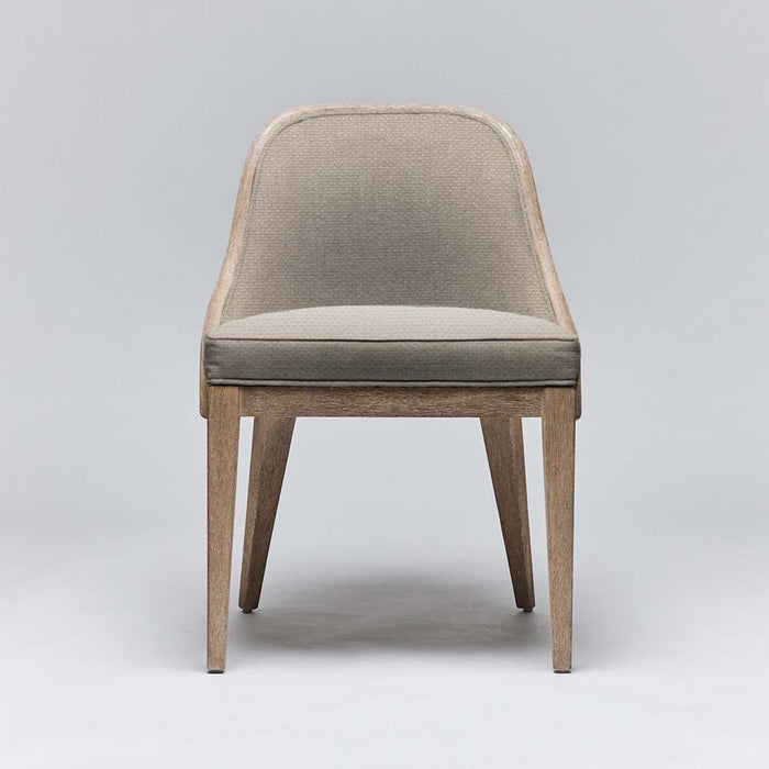 Interlude Siesta Dining Chair White Ceruse