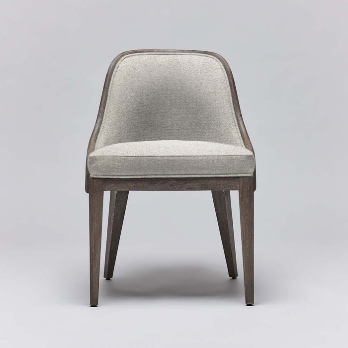 Interlude Siesta Dining Chair Grey Ceruse