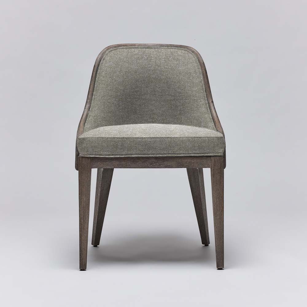 Interlude Siesta Dining Chair Grey Ceruse