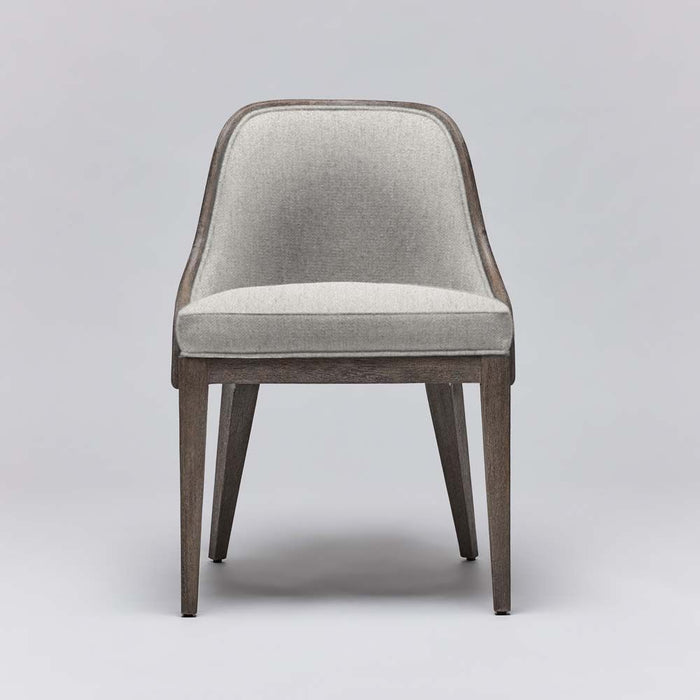 Interlude Siesta Dining Chair Grey Ceruse