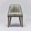 Interlude Siesta Dining Chair Grey Ceruse