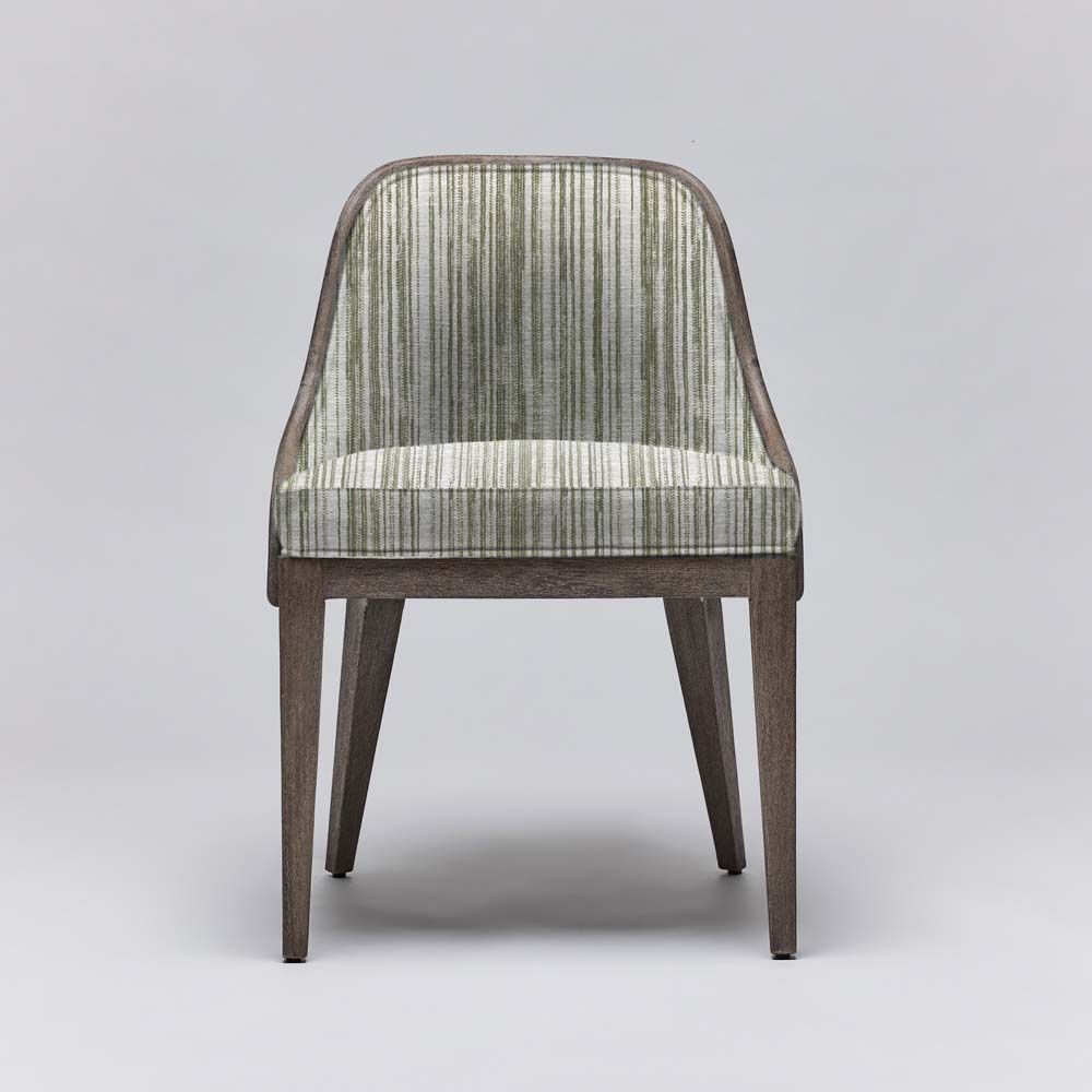 Interlude Siesta Dining Chair Grey Ceruse