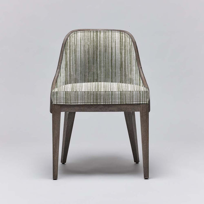 Interlude Siesta Dining Chair Grey Ceruse