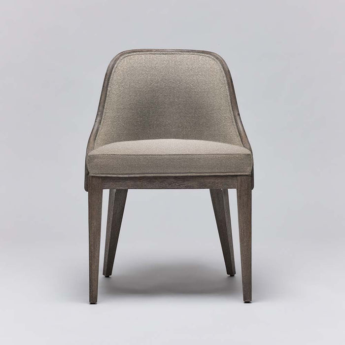 Interlude Siesta Dining Chair Grey Ceruse