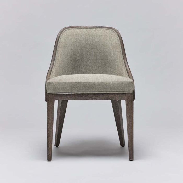 Interlude Siesta Dining Chair Grey Ceruse