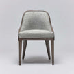 Interlude Siesta Dining Chair Grey Ceruse