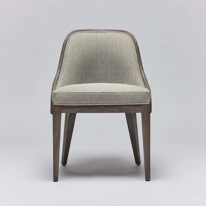 Interlude Siesta Dining Chair Grey Ceruse