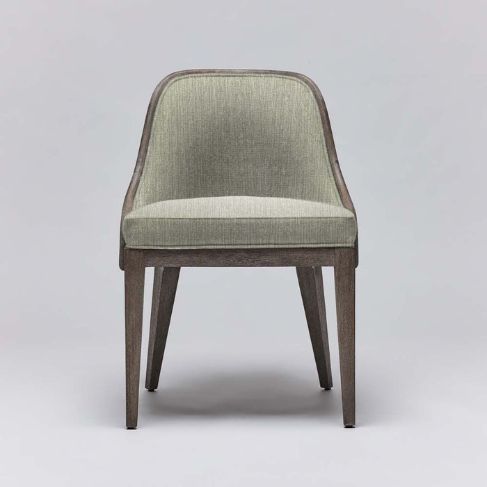 Interlude Siesta Dining Chair Grey Ceruse