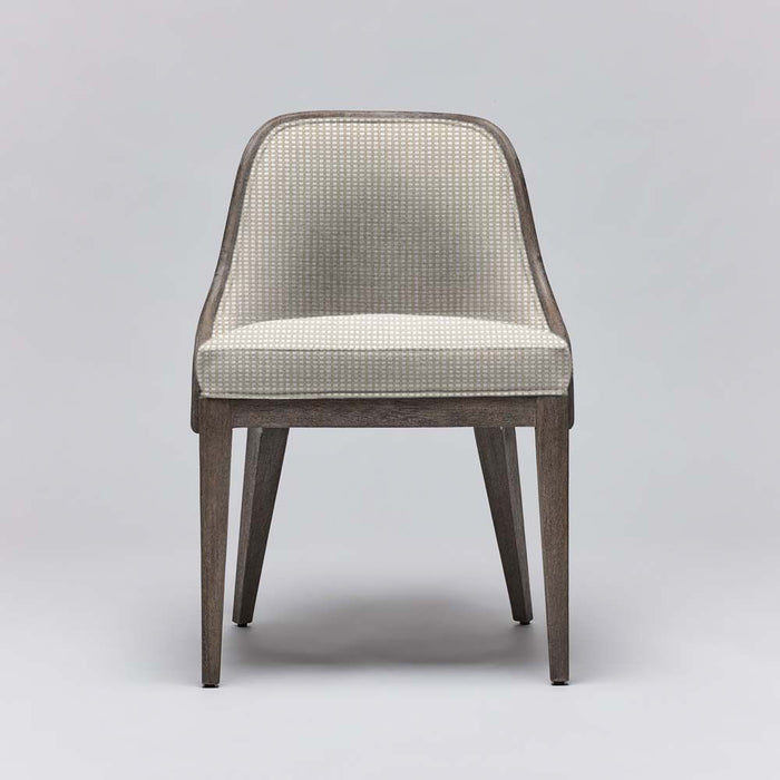 Interlude Siesta Dining Chair Grey Ceruse