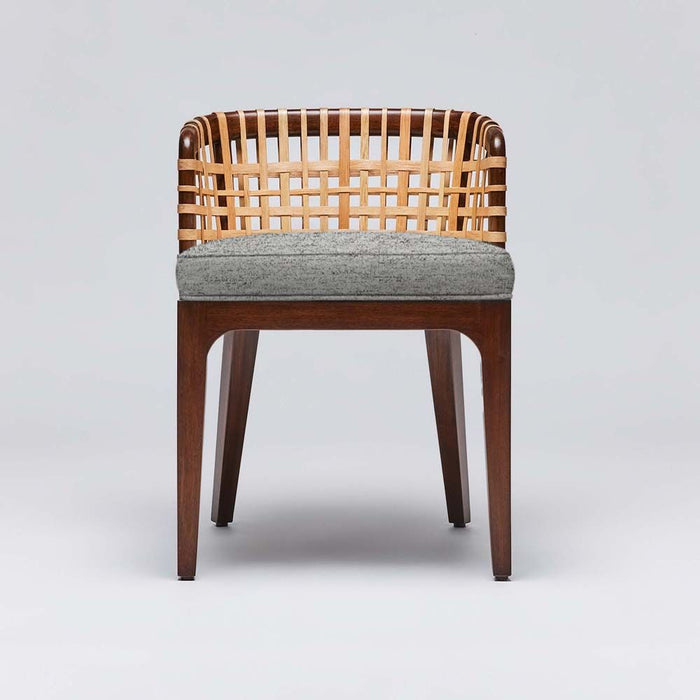 Interlude Palms Side Chair Chestnut