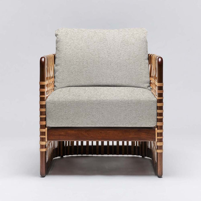 Interlude Palms Lounge Chair Chestnut