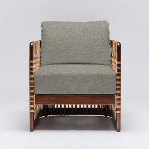 Interlude Palms Lounge Chair Chestnut